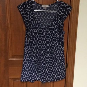 Blue Blouse Roz & Ali